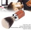 Mens Beard & Face Shaving Brush, Soft Nylon Fibers, Compact Travel Design, Expert Grooming Essential, Home & Studio Use view 2
