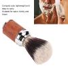 Mens Beard & Face Shaving Brush, Soft Nylon Fibers, Compact Travel Design, Expert Grooming Essential, Home & Studio Use view 3