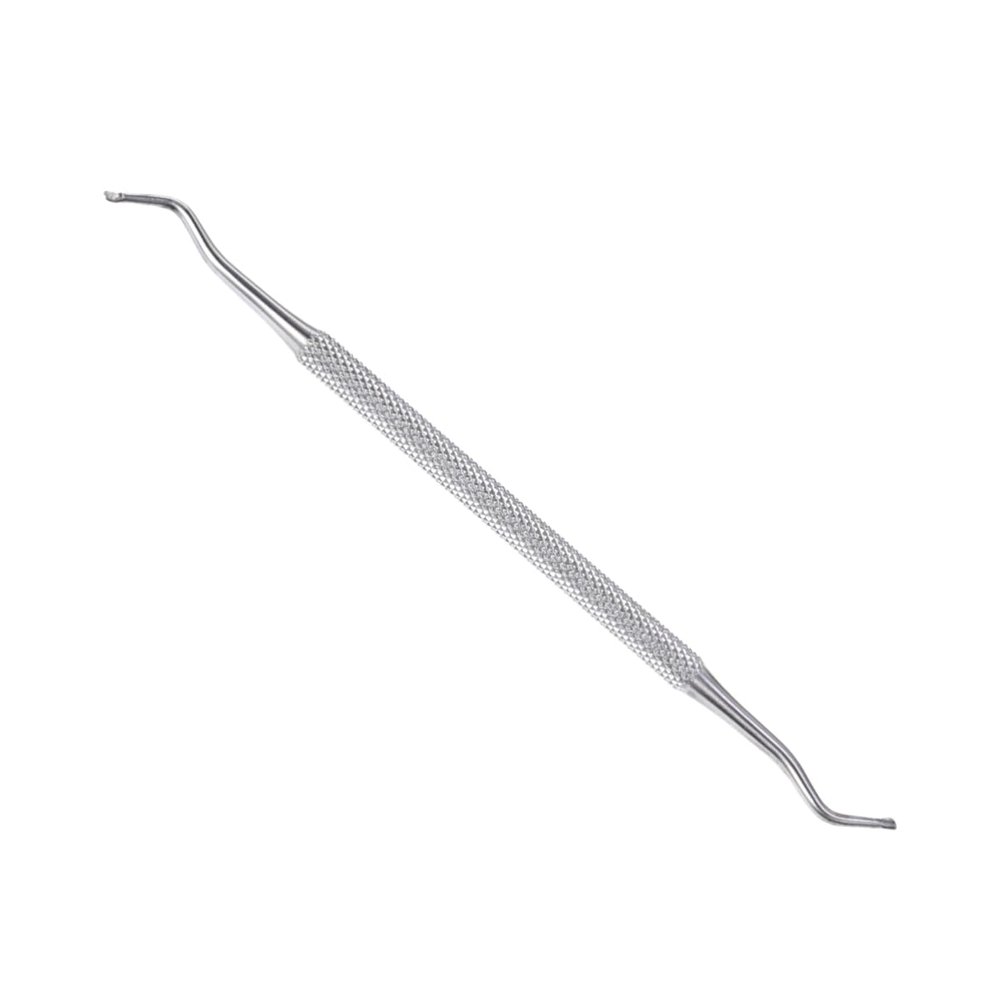 Healvian Stainless Steel Cuticle Pusher Tool Professional Radian Design Nail Cuticle Remover Spoon for Men Women