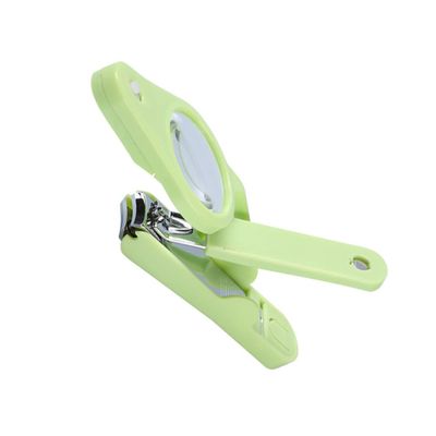 Baluue LED Nail Clipper Magnifier Portable Large Nail Cutter for Fingernails and Toenails Includes Light Feature for Seniors and Easy Use