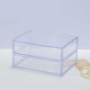 2Layer Storage Box For Nails Pen Nails Brush Container Case Manicure Nails Tools Storage Box Nails Polish Organizers view 3