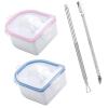 4pcs Stainless Steel Pedicure Manicure Tool Set For Nails Polished Removal And Cuticle Care For Different Skill Levels view 1