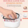 4pcs Stainless Steel Pedicure Manicure Tool Set For Nails Polished Removal And Cuticle Care For Different Skill Levels view 3