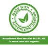 NaturSense Organic Aloe Vera Gel from 100% Pure Aloe. Great for Hair, Scalp, Face, Dry Skin, Acne, Sunburn, Sensitive Skin. Unscented, Same Formula, Organic Ingredients, 64.2 oz. (64.2 Fl. Oz.) view 3