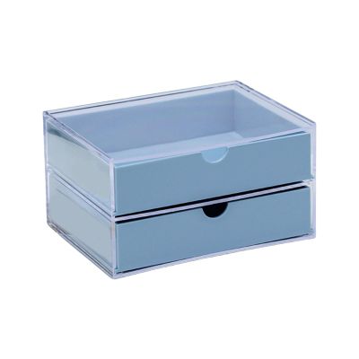 2Layer Storage Box For Nails Pen Nails Brush Container Case Manicure Nails Tools Storage Box Nails Polish Organizers