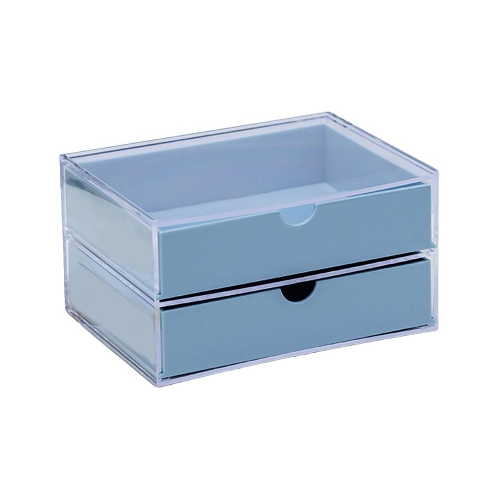 2Layer Storage Box For Nails Pen Nails Brush Container Case Manicure Nails Tools Storage Box Nails Polish Organizers
