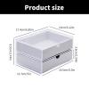 2Layer Storage Box For Nails Pen Nails Brush Container Case Manicure Nails Tools Storage Box Nails Polish Organizers view 4