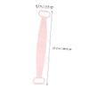 PartyKindom Silicone Bath Towel Exfoliating Belt for Back Scrubbing Strip Shower Tool Hand Pull- Dual-Sided Design for Smooth Skin view 3