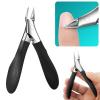 Ergonomic Stainless Steel Toenail Trimmer Ingrown Nails Cutter Dead Skin Remover for Thick Nails and Calluses view 2
