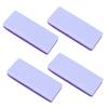 CALLARON 4pcs Foot Care Tools Pedicure Stone Callus Remover for Feet Heel Scraper Portable Ergonomic view 1