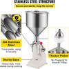 Paste Filling Machine, 5-50ml Bottle Filler, Manual Liquid Filling Machine, for Cream Honey Shampoo Cosmetic Oil view 2