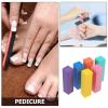Baluue 6pcs Double-sided Nail Files Reusable for Manicure and Pedicure for Natural and False and Stylish Design Easy to Clean and Shape view 4