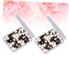 Mikinona Dual Sided Eyeshadow Brush 2pcs 6.5cm Disposable Makeup Applicators for Eye Shadow and Cosmetic Application for Makeup Artists and Everyday Use view 2