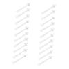 Gatuida 30pcs Disposable Nose Hair Wax Applicators for Facial Hair Removal Dual-Use Nasal Wax Sticks for Home and Professional Use view 1