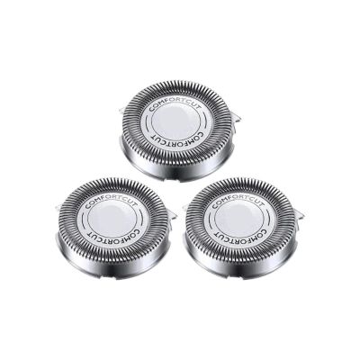 3/6Pcs SH30/50/52 Shaver Replacement Heads Compatible for Philips Electric Shaver Series 1000, 2000, 3000, 5000 Blade Head(3cps)