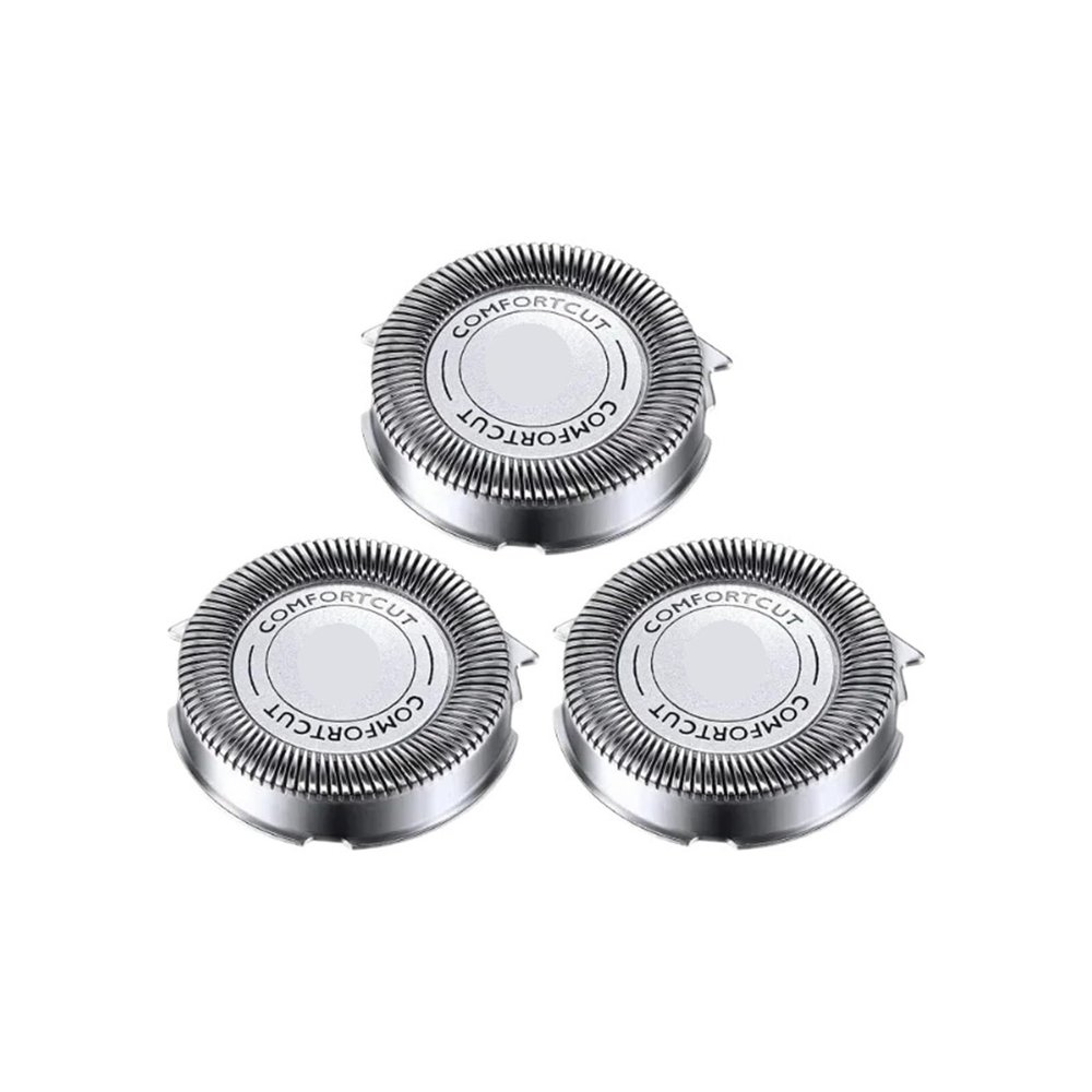 3/6Pcs SH30/50/52 Shaver Replacement Heads Compatible for Philips Electric Shaver Series 1000, 2000, 3000, 5000 Blade Head(3cps)