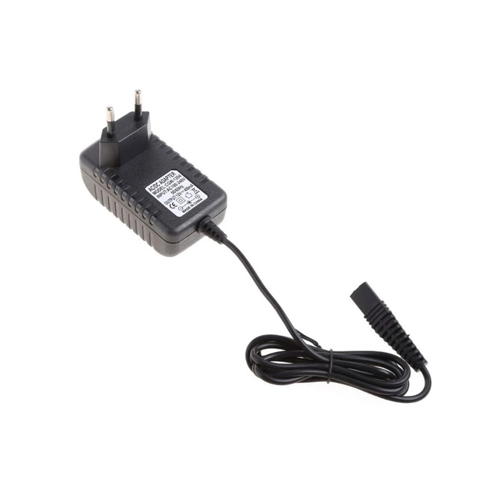 12V ChargerCompatible for BraunsSeries 1 3 5 7 9 Series Electric Razor Shaver Charger Replacement Power Cord(EU Plug)