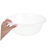 ARTSEWPLY Transparent Plastic Foot Bath Basin Wash Basin for Boys and Girls Spacious Capacity for Face Hand Washing Material Edges for Daily Use and Foot Soaking view 3