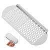 Baluue 3pcs Sturdy Foot File Callus Remover for Dry Cracked Feet Heel File Scrubber Stainless Steel Callus Razor Care Tool Gentle Exfoliating Tool view 4