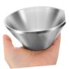 DEARMAMY Stainless Steel Shaving Bowl for Men Beard Care Shaving Mug Reusable Shave Bowl view 3