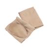 DEARMAMY 1pair Breathable Gel Heel Socks -Crack Moisturizing Ankle Socks Comfortable Silk Stockings for All-Day Wear Foot Care Plant Oil Khaki Color view 1