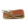 FRCOLOR Sharpening Cloth Honing Professional Stropes Stropping Barber Razor Strap Hanging Sharpener Razors Barber Strop Leather Razor Strop Leather Sharpening Cowhide and Canvas Brown view 1