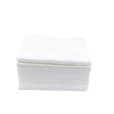 FOMIYES 100pcs Reusable Cotton Rounds for Makeup Removal Thin Single Layer Pads Plastic Box Packaging Natural Makeup Remover Pads