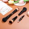 ARTSEWPLY Double-sided Travel Makeup Brush Face Brush for Foundation Blush and Concealer Compact and Soft Makeup Applicator view 4