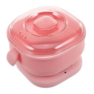 NIYANGLE Portable Silicone Wax Warmer for Hair Removal Quick Heating Easy Cleaning Wax Machine For-home Salon Use Travel-friendly Skin Types