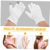 Beaupretty Cotton Sleeping Gloves 2 Pairs Touchscreen Moisturizing Cotton Gloves for Dry Hands Overnight Spa Hand Mask for Men and Women view 3