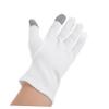 Beaupretty Cotton Sleeping Gloves 2 Pairs Touchscreen Moisturizing Cotton Gloves for Dry Hands Overnight Spa Hand Mask for Men and Women view 4