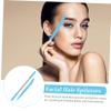WOFASHPURET 4pcs Facial Hair Remover Spring Epilator Trimmer Eyebrow Shaver Kit for Women Men Face Body Trimmers Non-slip Handle Easy to Use view 3