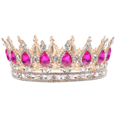 VICASKY Rhinestone Bride Crown Headband for Women Elegant Decorative Headdress for Birthdays and Weddings Lightweight and Comfortable with Workmanship and Dazzling Luster