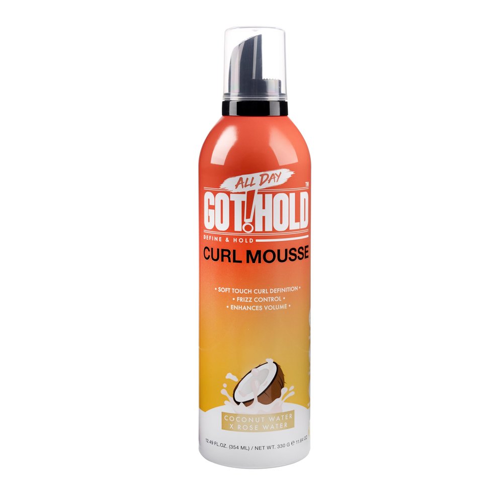 ALL DAY GOT HOLD Hait styling Curl Mousse 12.49fl.oz/354ml