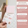My Flexy Face Tape Strips - 128 Pre-Cut Cotton Face Lifting Tape, Facial Tape, Overnight Anti Wrinkle Patches, Smile Line Patches, Frown Line Patches, Smoothing & Tightening - Latex Free. view 3