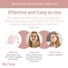 My Flexy Face Tape Strips - 128 Pre-Cut Cotton Face Lifting Tape, Facial Tape, Overnight Anti Wrinkle Patches, Smile Line Patches, Frown Line Patches, Smoothing & Tightening - Latex Free. view 4