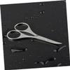 Healeved 1Pc Safety Stainless Steel Nose Hair Scissors Eyebrow Trimming Scissors Design for Precise Nose Hair Grooming Ergonomic Grip for Easy Use view 3