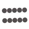 FOMIYES 10pcs Charcoal Makeup Removal Pads Soft Reusable Cleaning Rounds for Gentle Facial Cleansing Includes Storage Bag Cosmetic Supplies for Women view 1