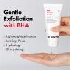 DR.WANT Red BHA Gel, Daily Exfoliating Gel with AHA, PHA, LHA for Gentle Peeling, Soothing Recovery, Pore Care, Hydration, Tea Tree, Cica for Blemish-prone skin. Korean Skincare, 100g, 3.52 oz. view 2