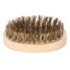 Beard Brush for Men, for Beard Shaping and Mustache Grooming Oval Men Soft Brush with TravelFriendly Size view 3