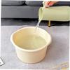 Vaguelly Plastic Foot Basin for Spa Massage Foot Bath for Home Use Lightweight and Portable Washing Bucket Outdoor and Indoor Activities view 4