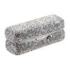 BESTYASH Rhinestone Lipstick Case with Mirror Portable Travel Lip Gloss Holder Single Lipstick Storage Box for Makeup Organizer Lightweight Cosmetic Storage for Purse view 1