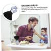 OFFIGAM Barber Neck Duster Brush for Hair Cutting Compact Hairdressing Cleaning Tool Material for Salon and Barber Shops Easy to Use and Comfortable view 2