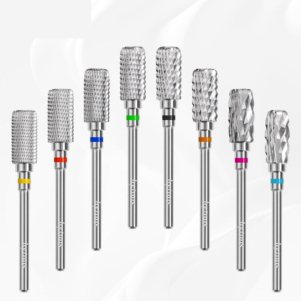 13mm Barrel Carbide Nail Drill Bits Nail Bit 3/32 1Pcs(2X Coarse-2XC)