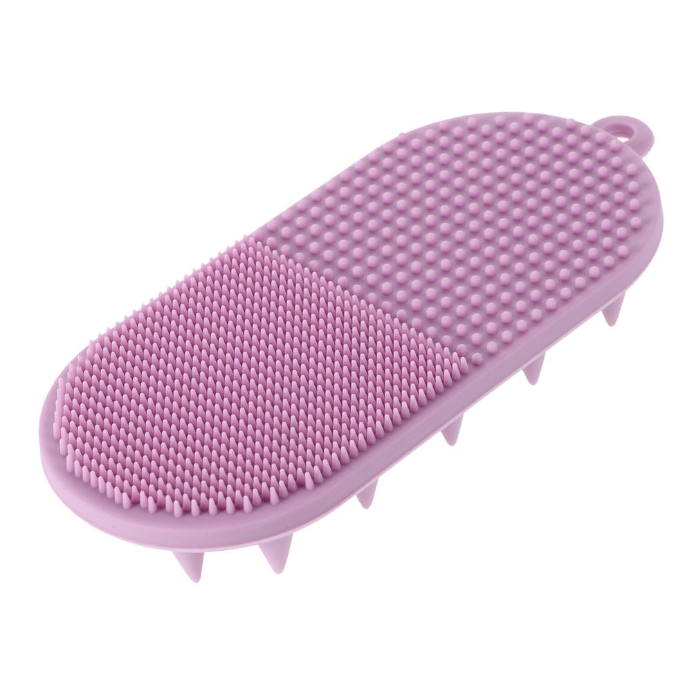 Beaupretty Silicone Facial Brush Tool Deep Cleansing Face Scruber for Women Soft Gentle Brush Head Travel Portable Exfoliating Makeup Removal Cleansing