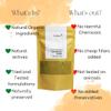 Korai kizhangu Hair Removal Powder For Facial Hairs| Nut grass, Wild Turmeric, Multani Mitti, Kuppameni, 100% Natural, Free from Barium sulphide Chemicals Preservatives Paraben, Vegan, 100gm view 3