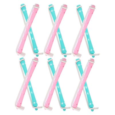Beaupretty 24pcs Professional Perm Rods for Stunning Curls Versatile Curling Tools for Home Travel Lightweight Easy Use Curlers for Healthy Hair for Short Hair