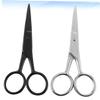 Healvian 2pcs Professional Hair Clippers for Men Barber Scissors Body Hair Trimmer Beard Styling Scissors Random Color view 3