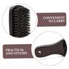 LIFKOME Beech Wood Beard Brush for Men Curly Hair Detangler Styling Brush Mustache Care Tool Portable view 4