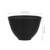 FOMIYES 1set Facial Mask Mixing Bowl Silicone Kit for Skincare Includes Measuring Spoon Applicator for Home Use and Giving view 2